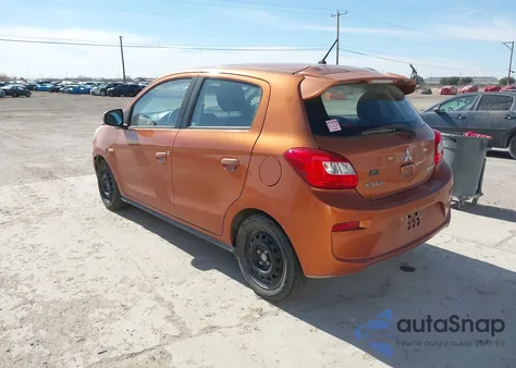 2017 Mitsubishi Mirage Es from USA, damaged, VIN ML32A3HJ5HH011869